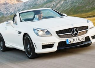 Beautiful SLK 55 AMG.